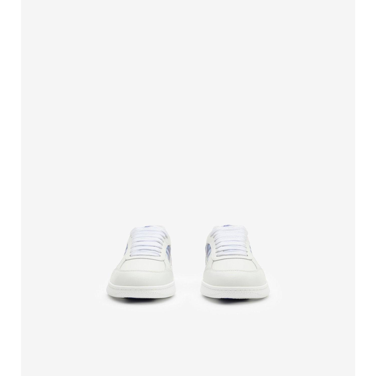 皮革拼格纹 Terrace 运动鞋