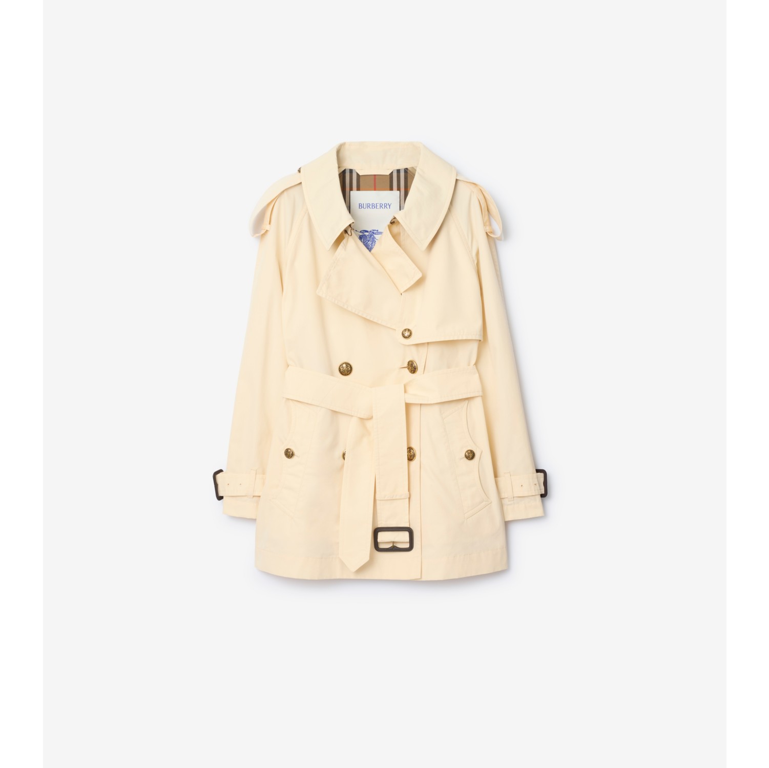 短款轻盈棉质 Fitzrovia Trench 风衣