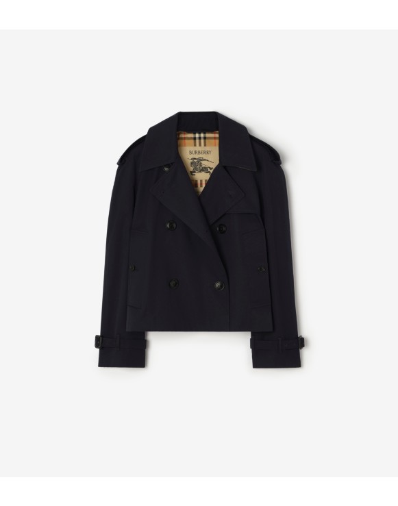及腰短款嘎巴甸 Mayfair Trench 外套