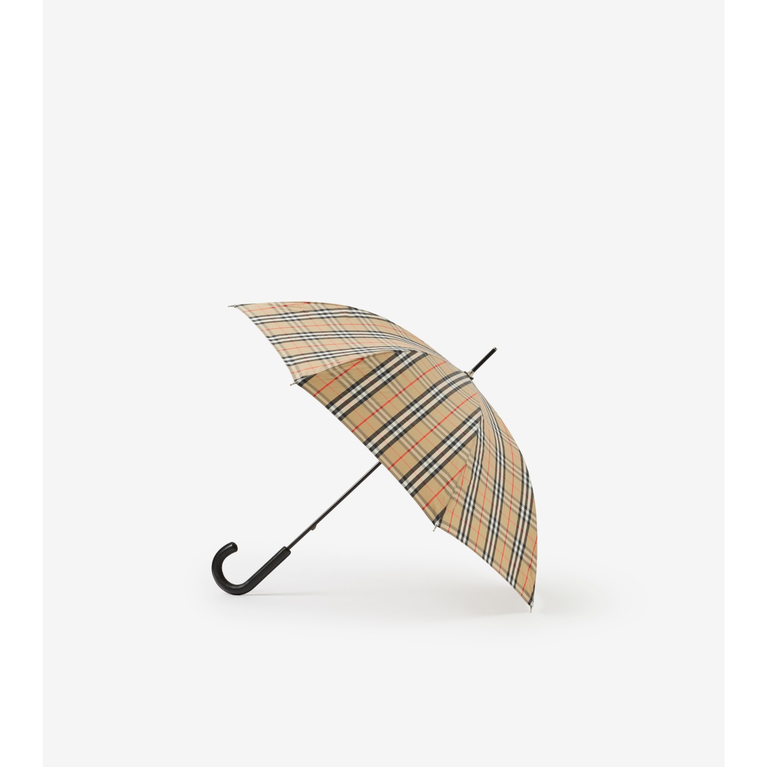 格纹雨伞(典藏米色) | Burberry® 博柏利官网