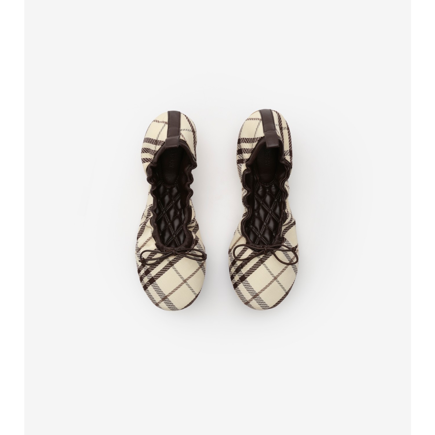 格纹 Fawn 芭蕾鞋