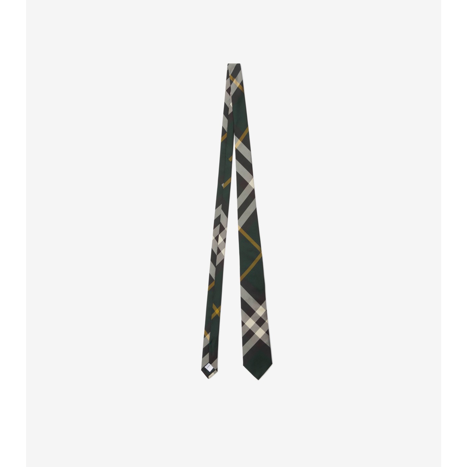 格纹丝质领带