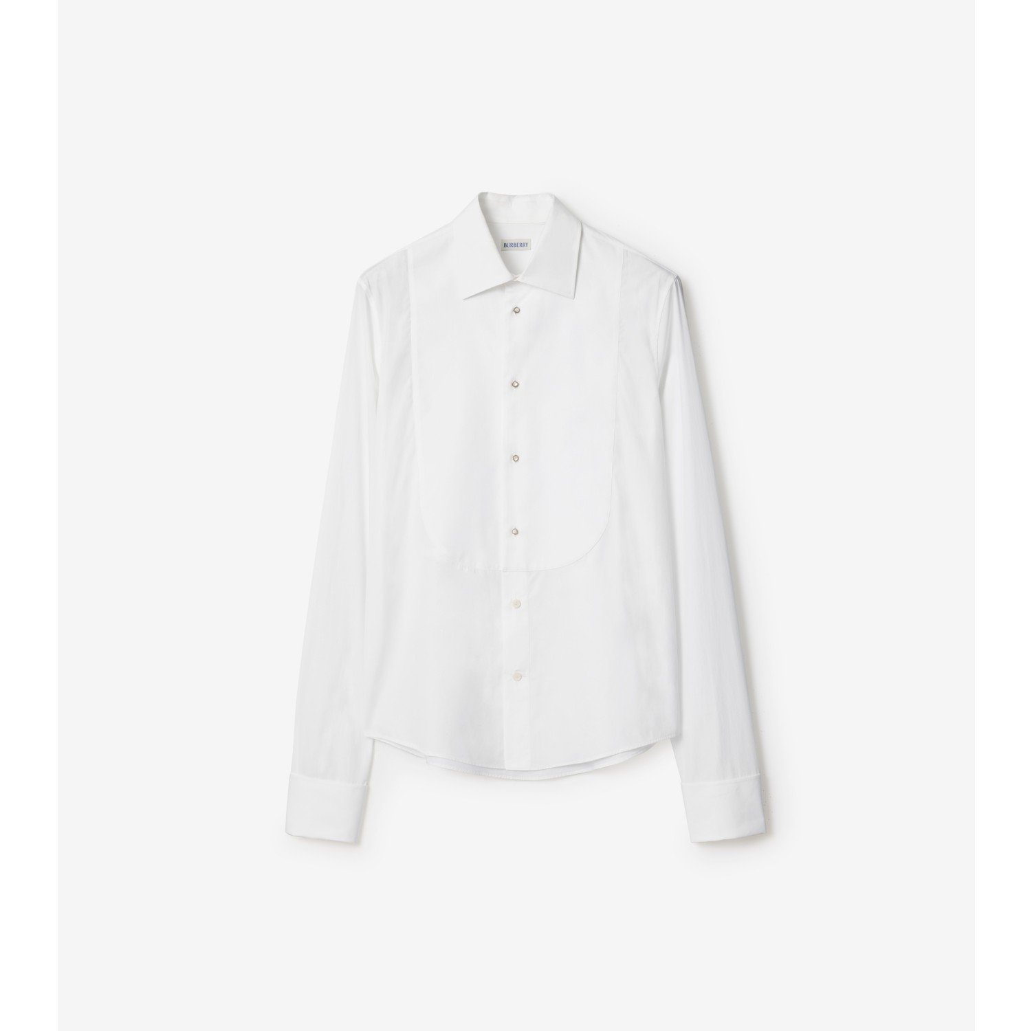 修身版型棉质晚宴衬衫