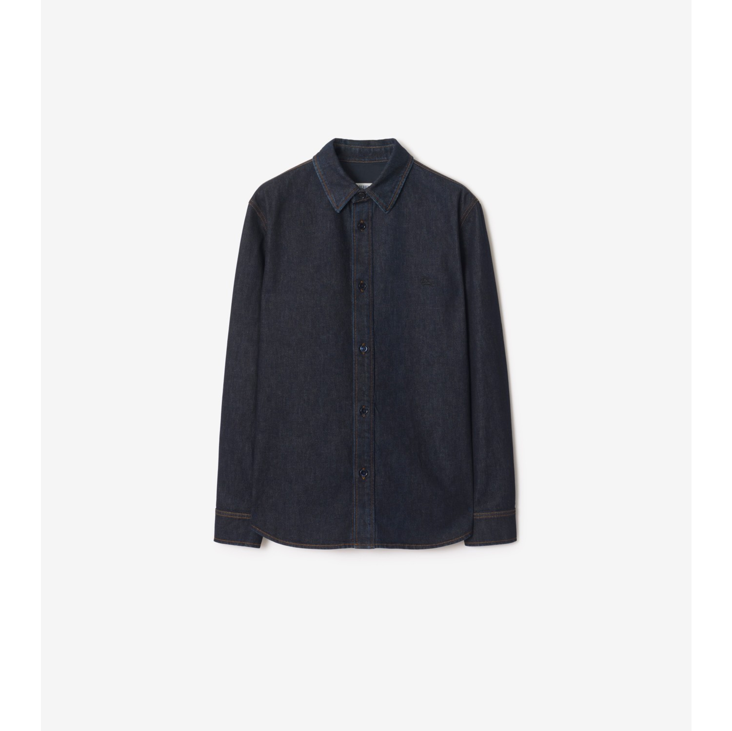 牛仔外套式衬衫