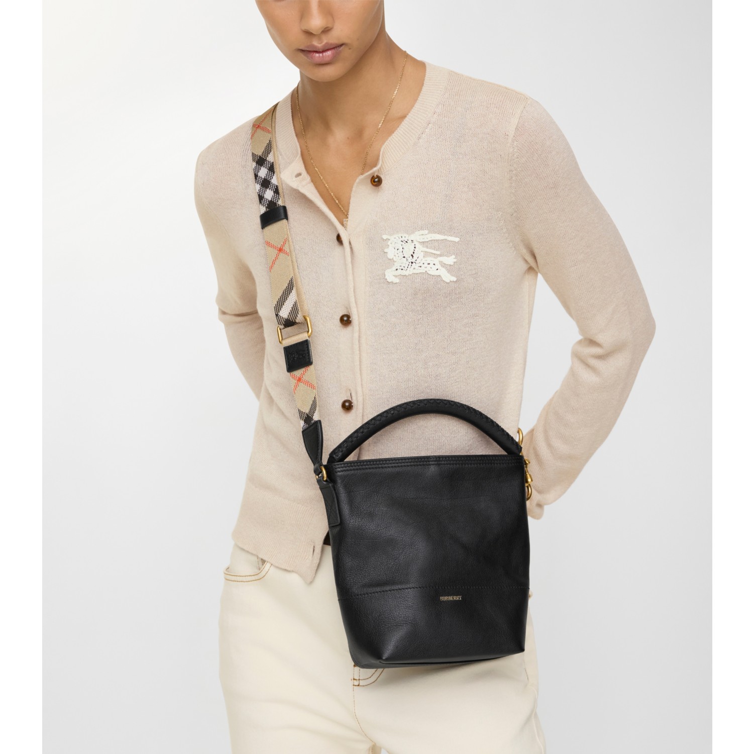 迷你 B 字型卡扣水桶包