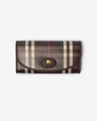 红褐色Highlands长款钱夹