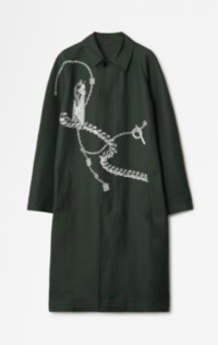 Long Canvas Car Coat