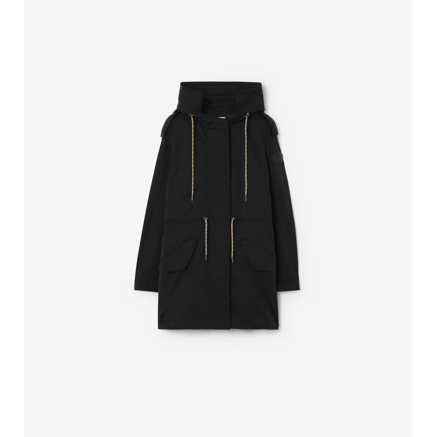 弹力尼龙风雪大衣