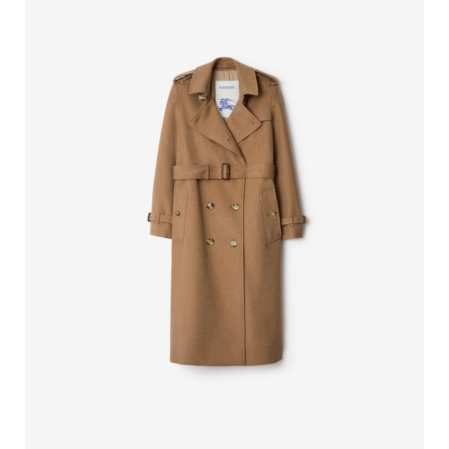 肯辛顿版型 – 长款羊绒 Trench 风衣