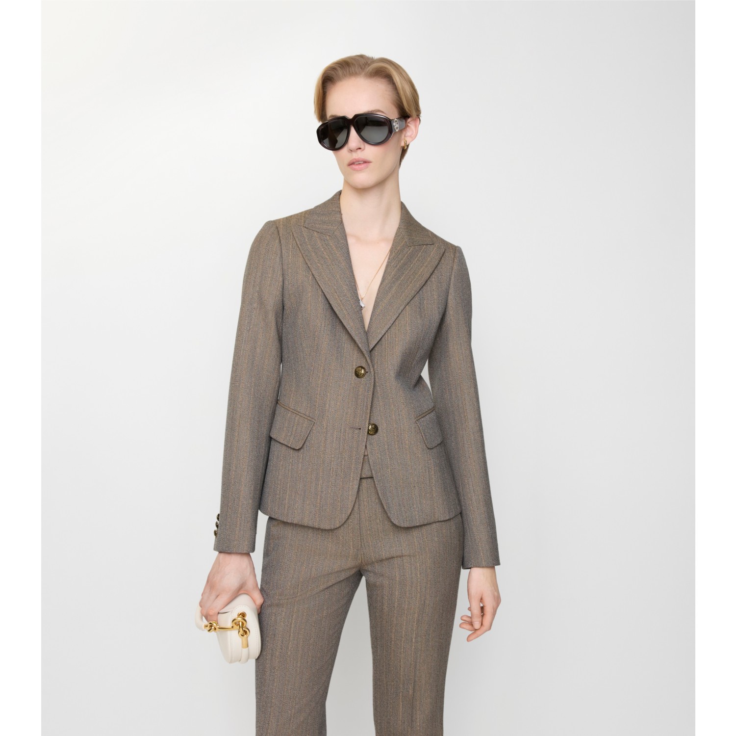 多色精纺羊毛量裁夹克