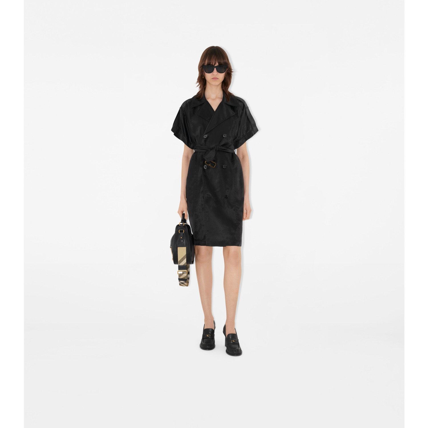 粘胶纤维 Trench 连衣裙