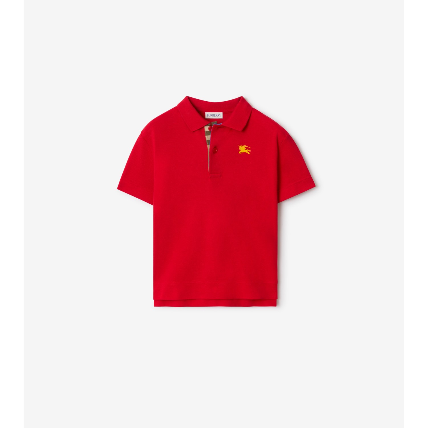 棉质珠地网眼布 Polo 衫