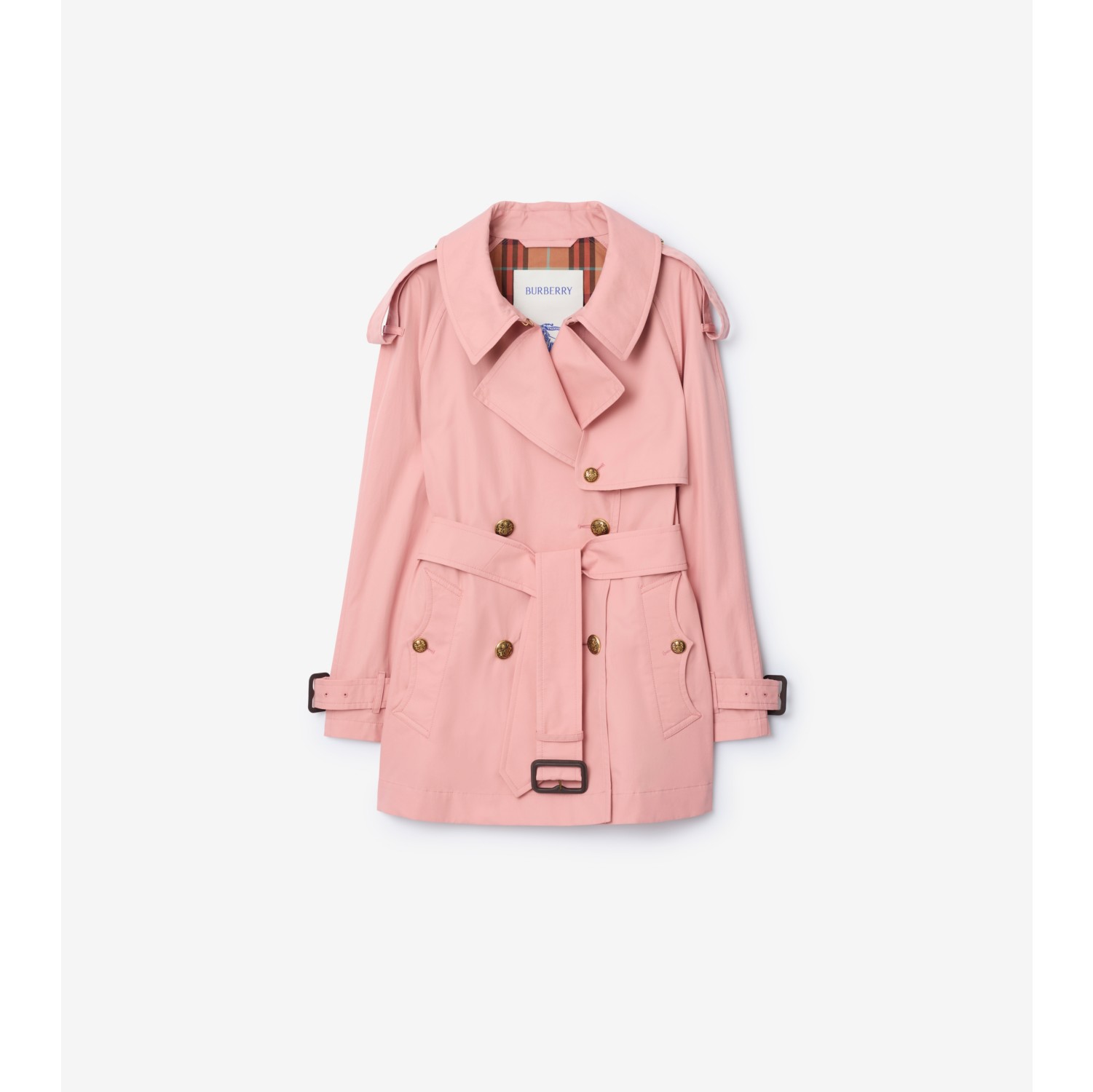 短款轻盈棉质 Fitzrovia Trench 风衣