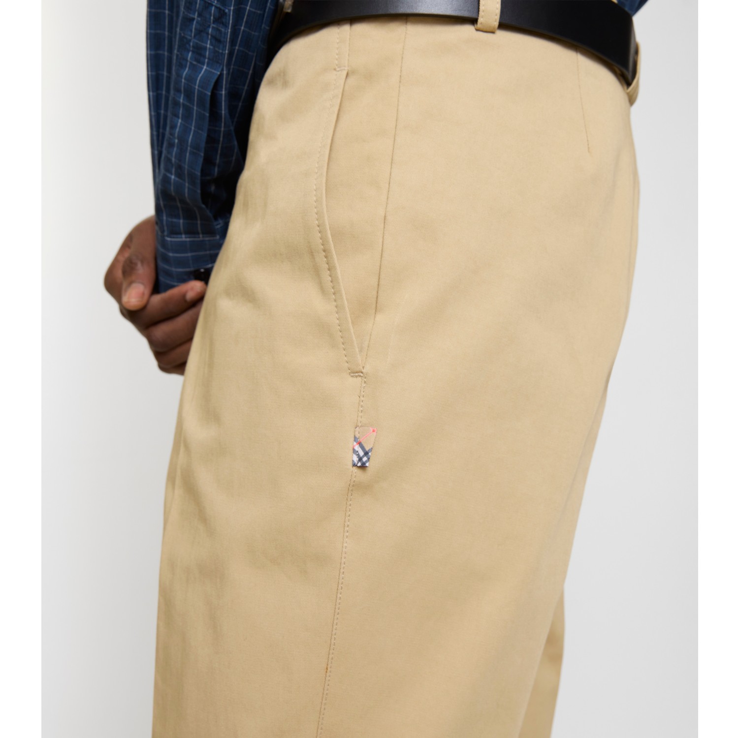 棉质斜纹卡其裤