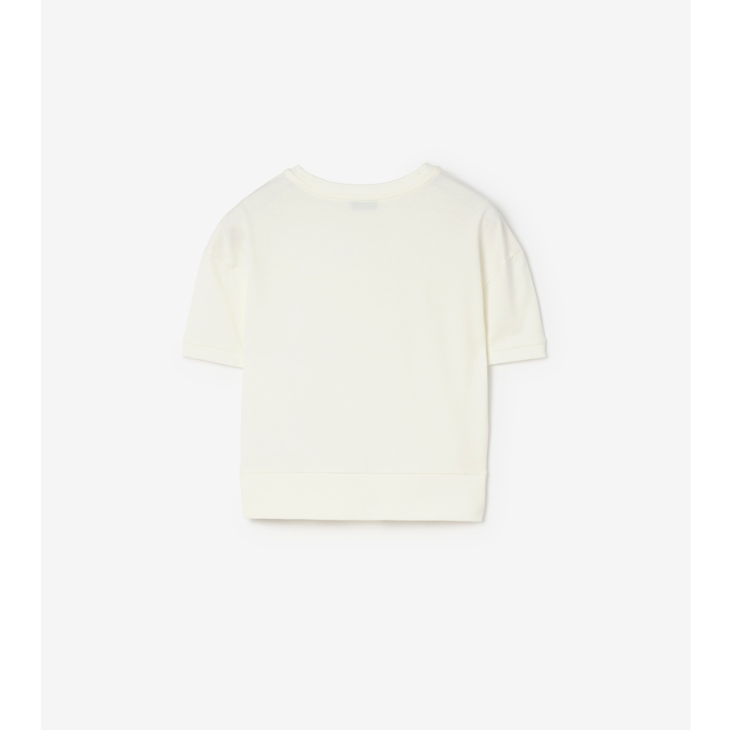 晶莹糖果棒印花棉质 T 恤衫