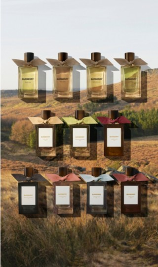 Burberry高定香氛系列，鎏金柔雾宣传视频