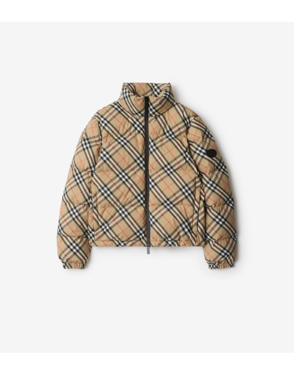 格纹 Ambleside 羽绒服