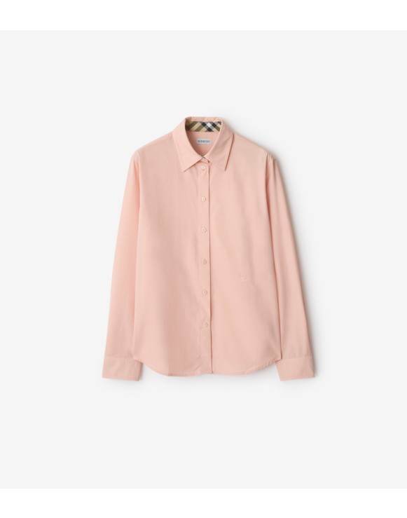 常规版型棉府绸衬衫