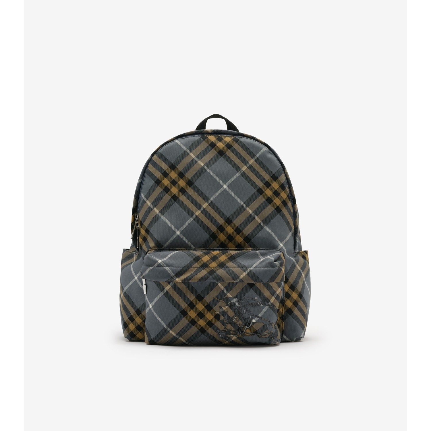 小号格纹双肩包