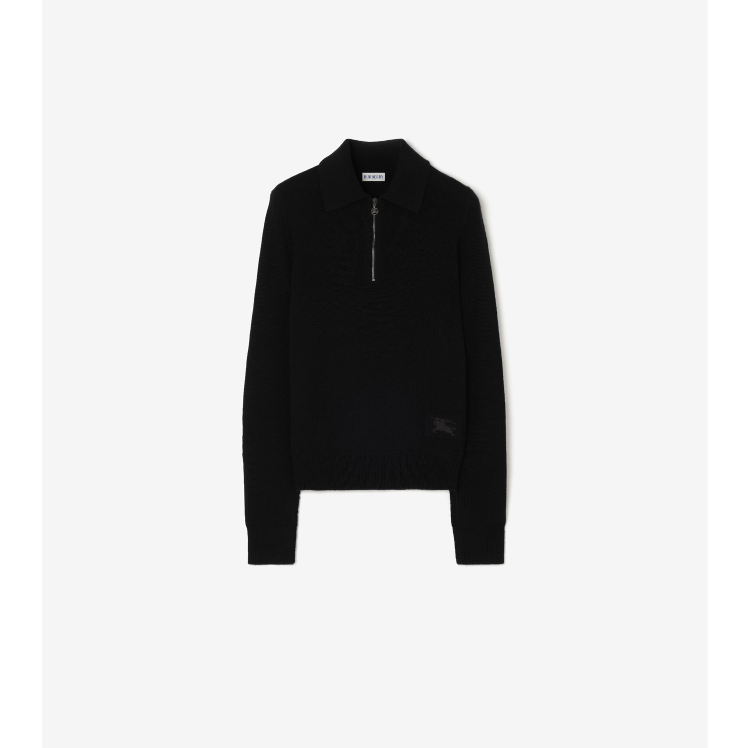 长袖羊绒 Polo 衫