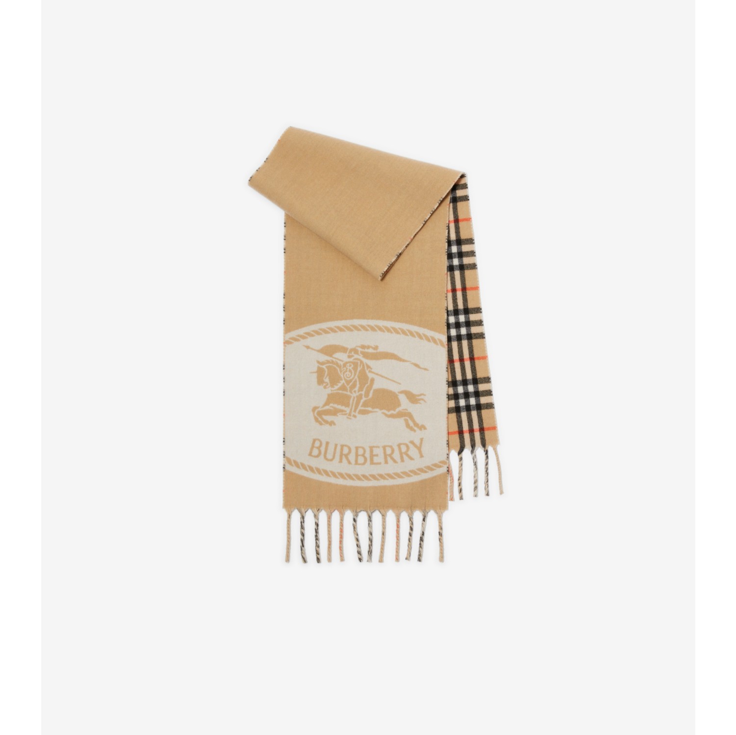 双面两用骑士印章围巾