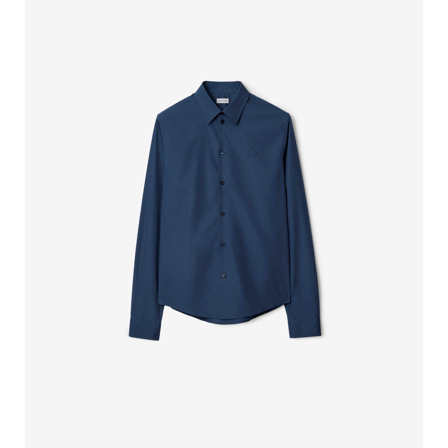 常规版型棉府绸衬衫