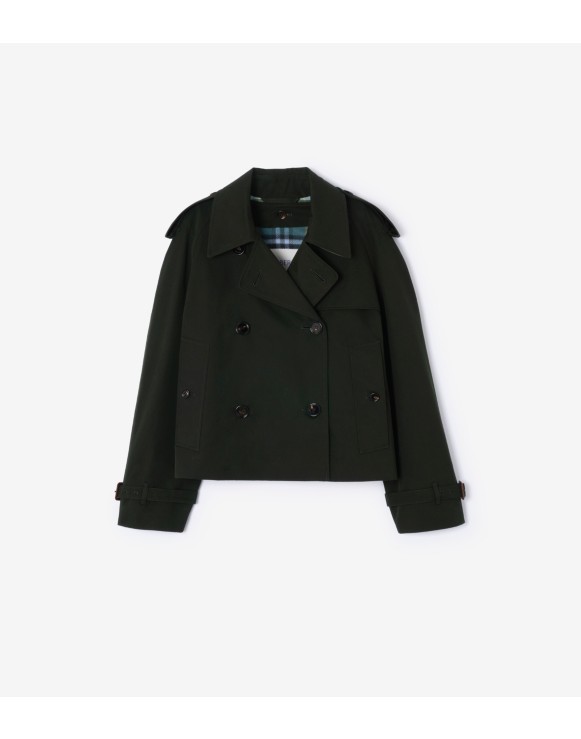 及腰短款嘎巴甸 Mayfair Trench 外套（含保暖内层）