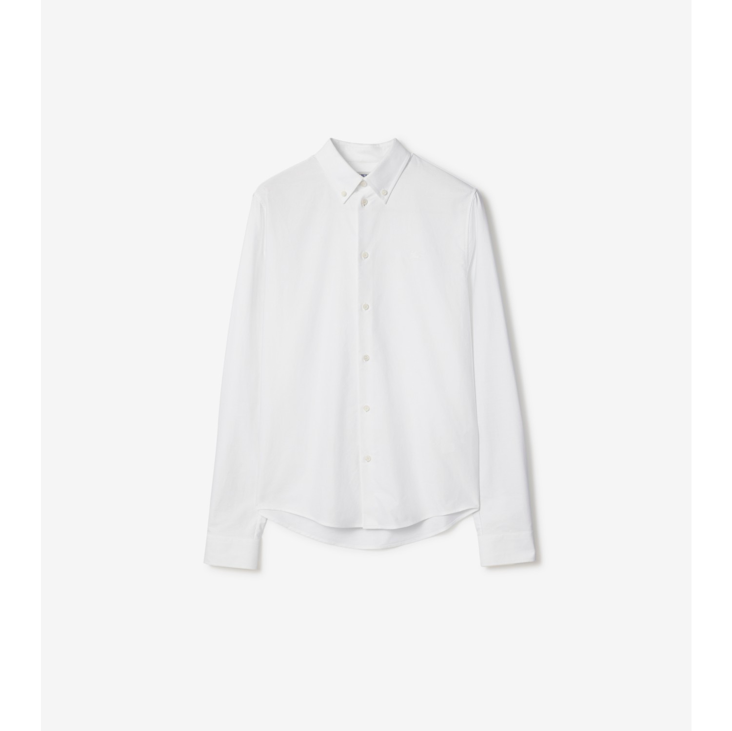 修身版型棉质牛津衬衫