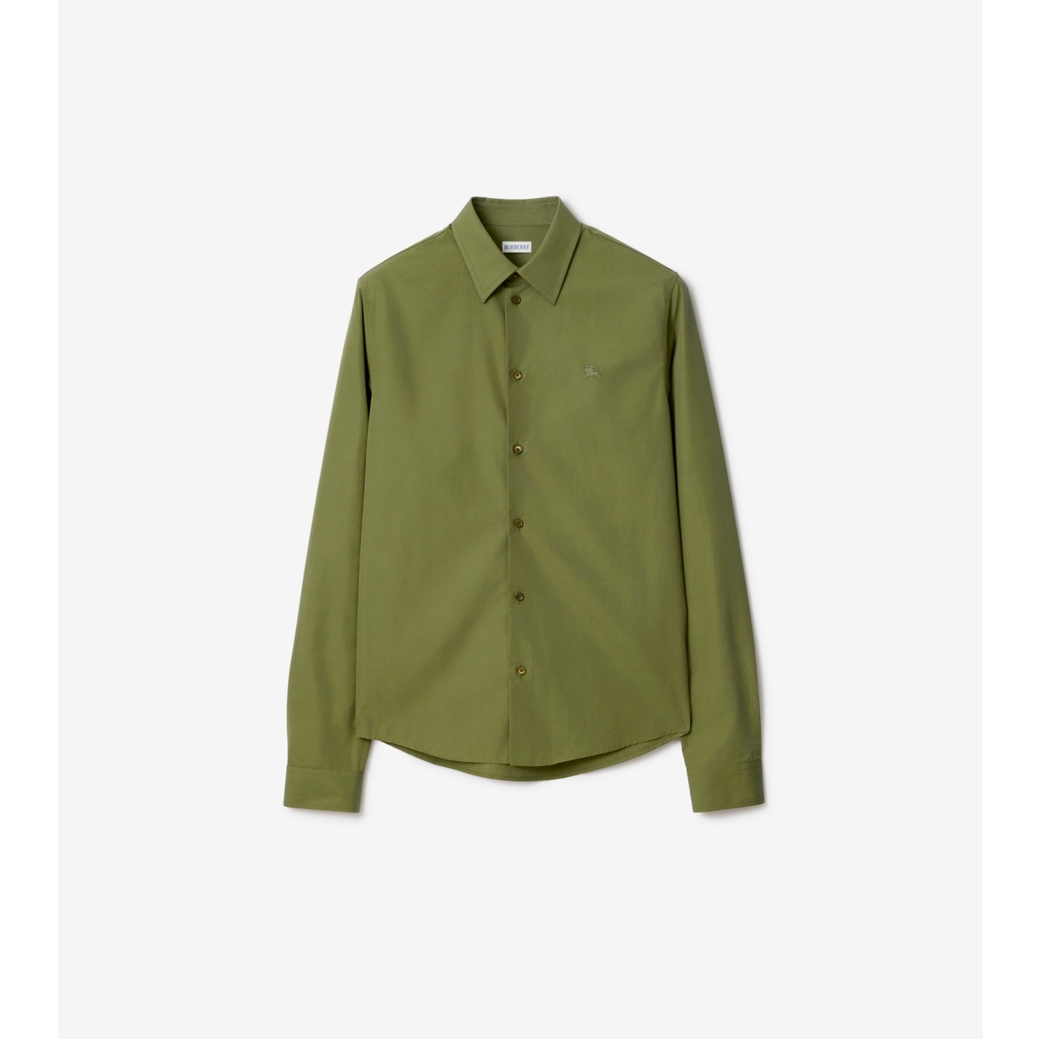 常规版型棉府绸衬衫