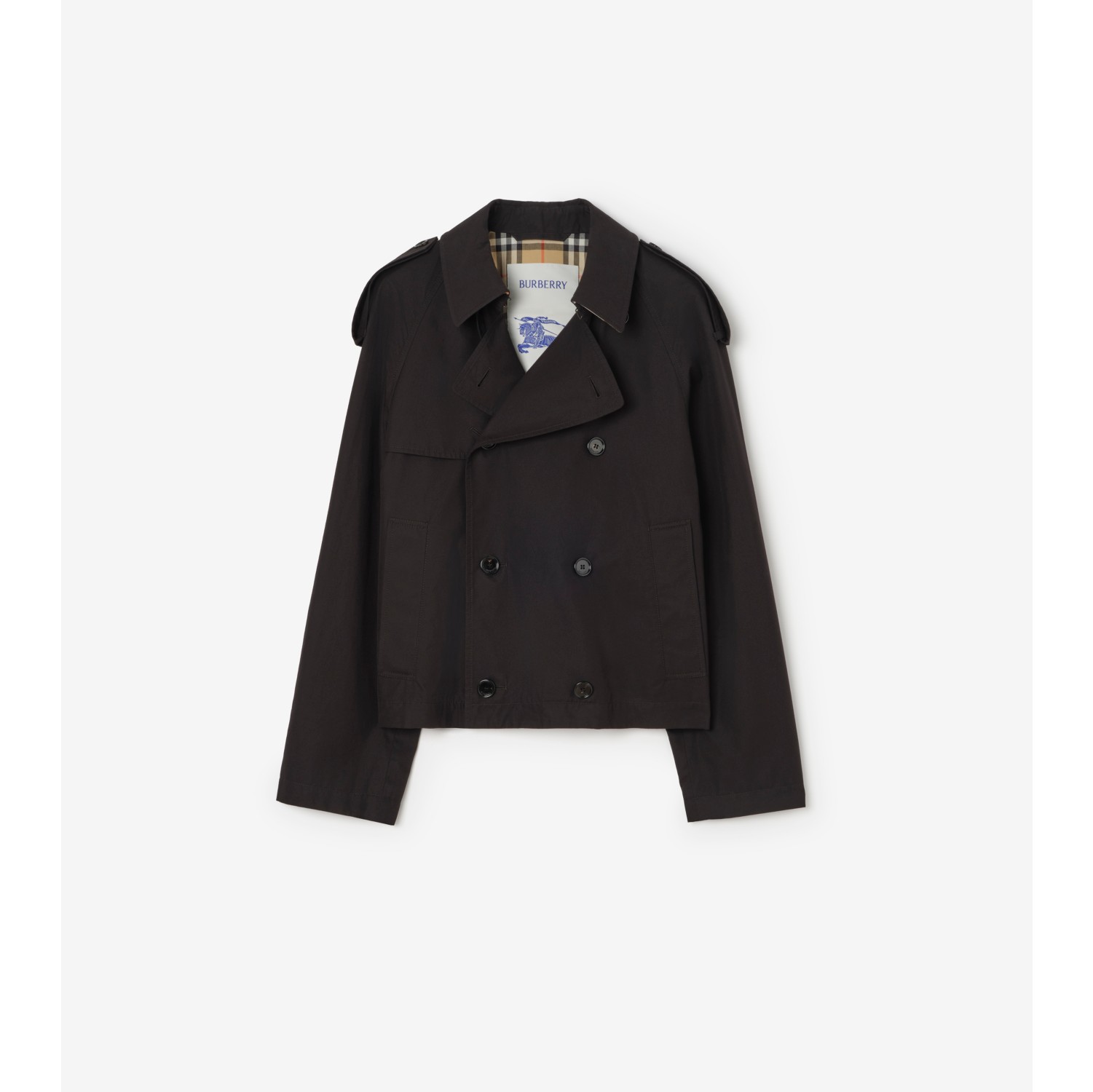及腰短款轻薄嘎巴甸 Leadenham Trench 风衣