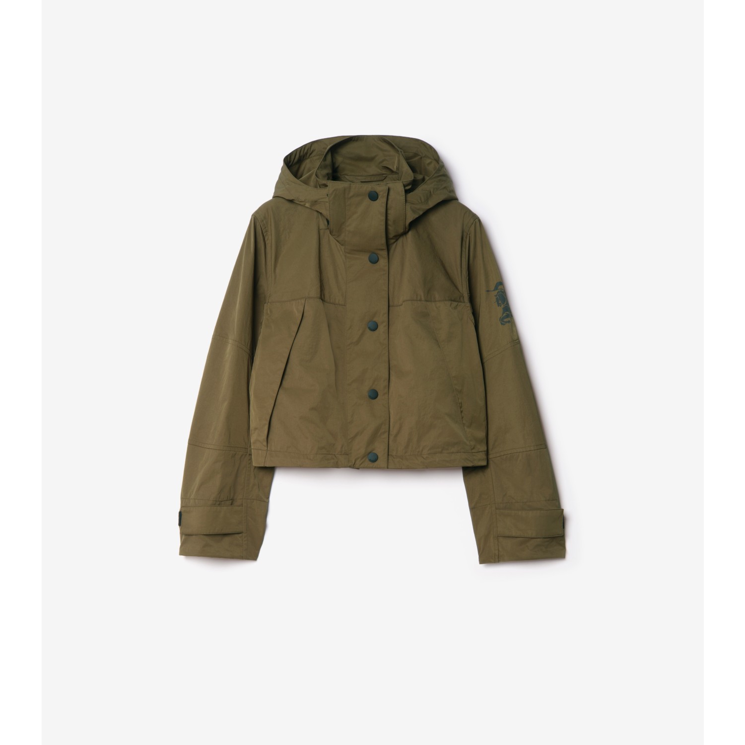 及腰短款尼龙 Norwood 外套