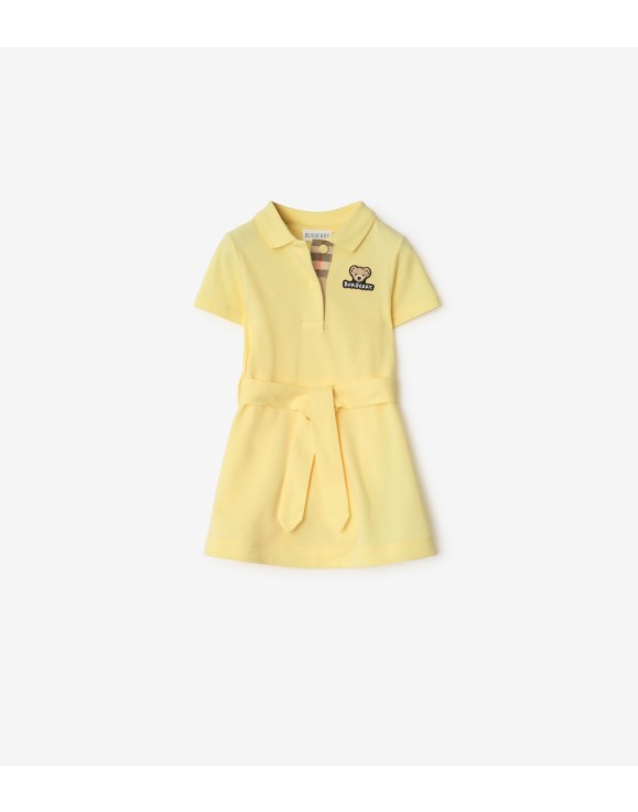 棉质 Polo 衫式连衣裙