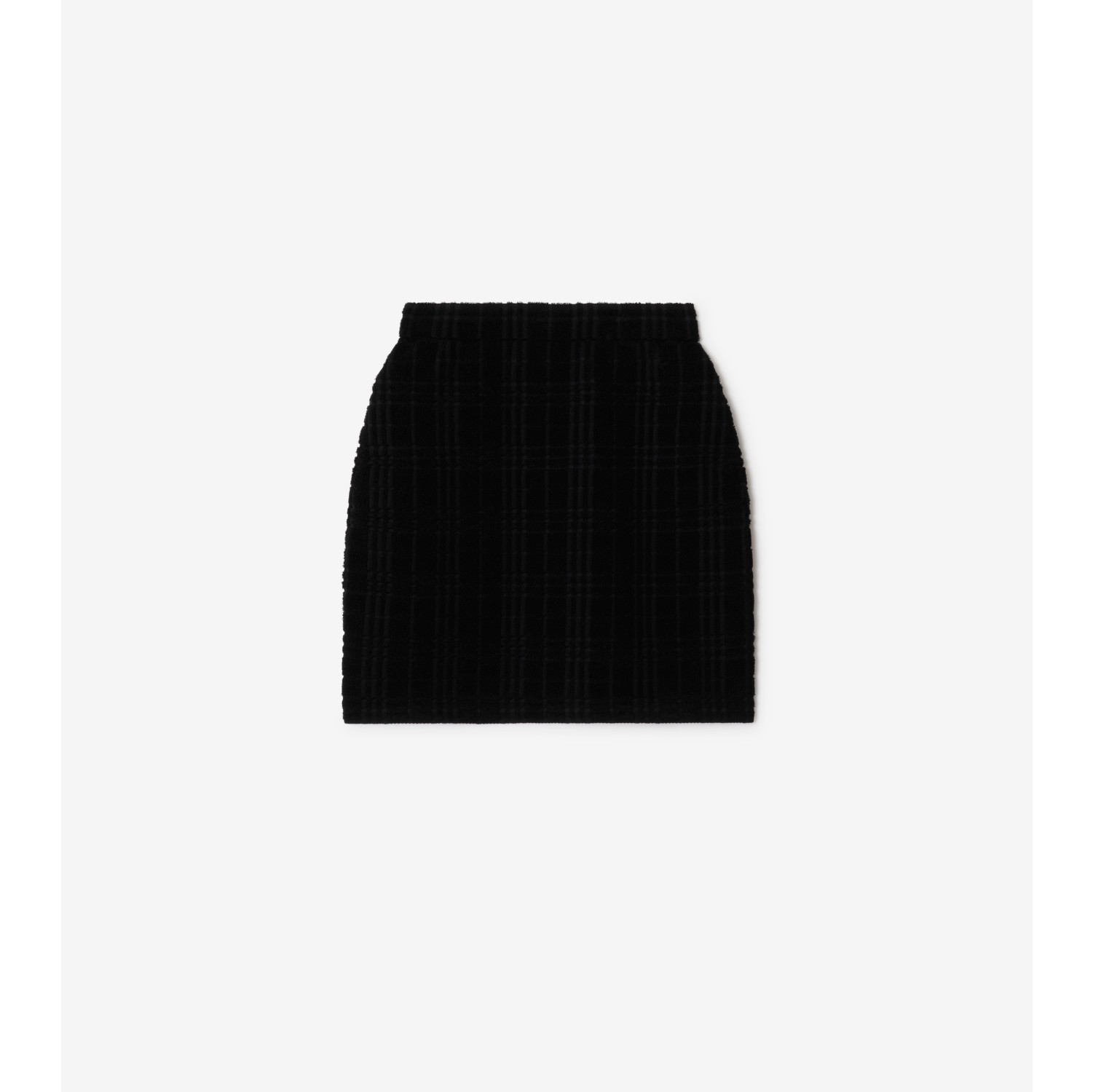 羊毛混纺迷你半裙