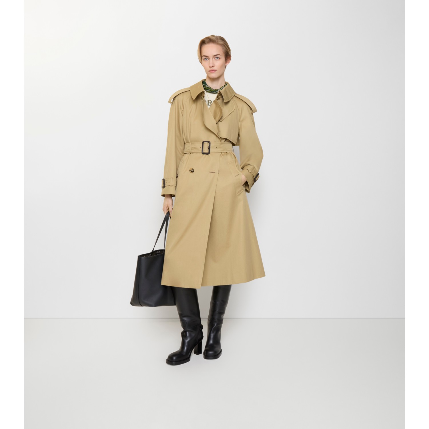 长款嘎巴甸 Fitzrovia Trench 风衣