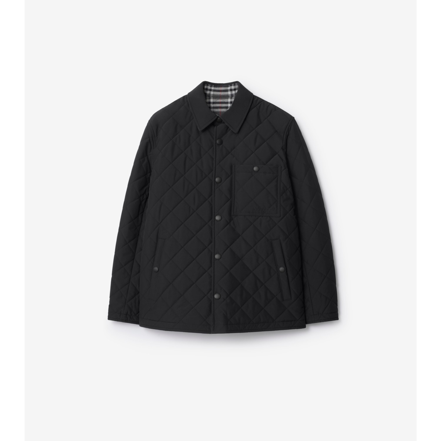 双面两穿绗缝夹克