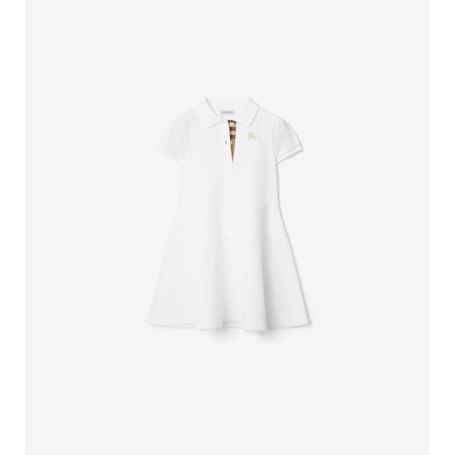 棉质 Polo 衫式连衣裙
