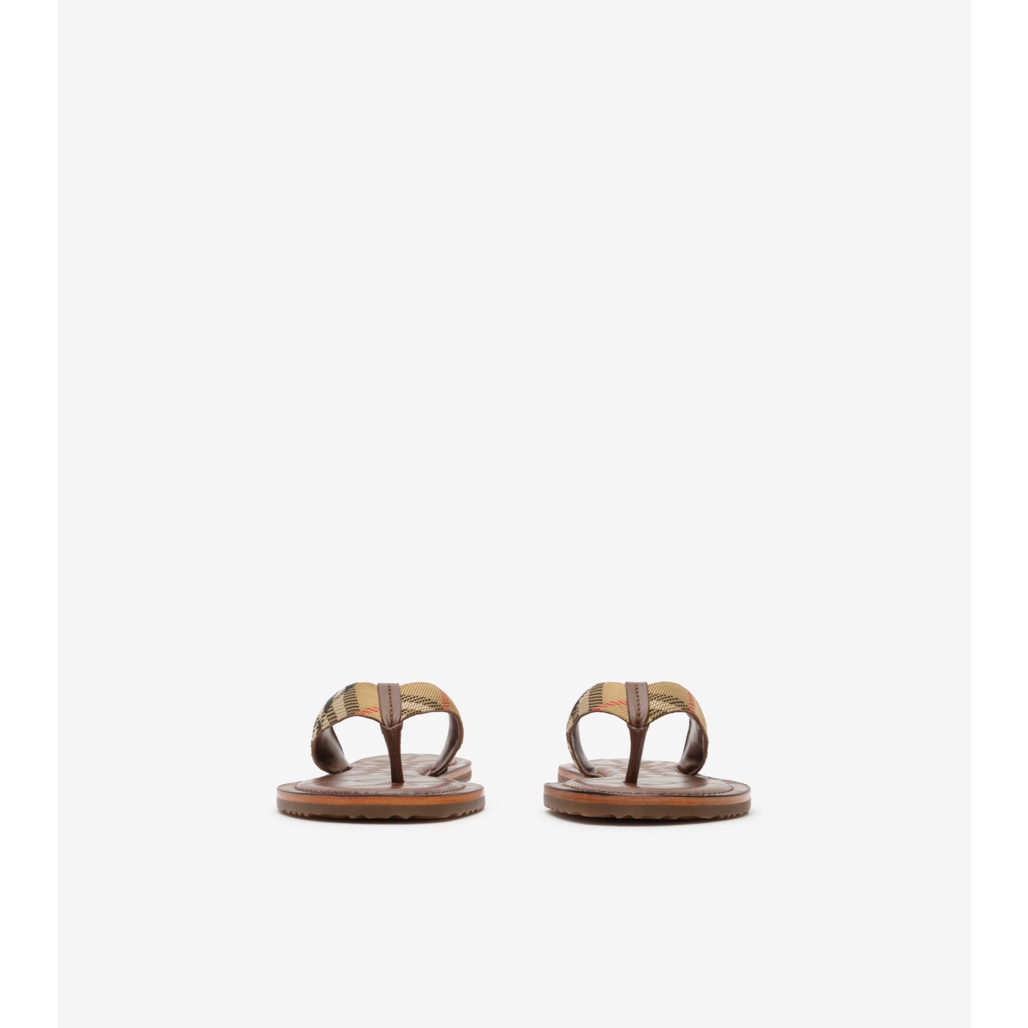 格纹 Pavilion 凉鞋