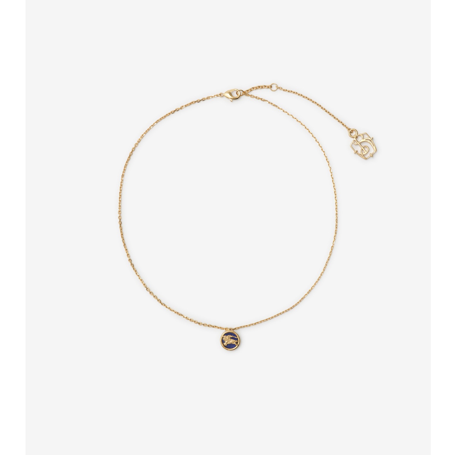 马术骑士徽标硬币装饰项链