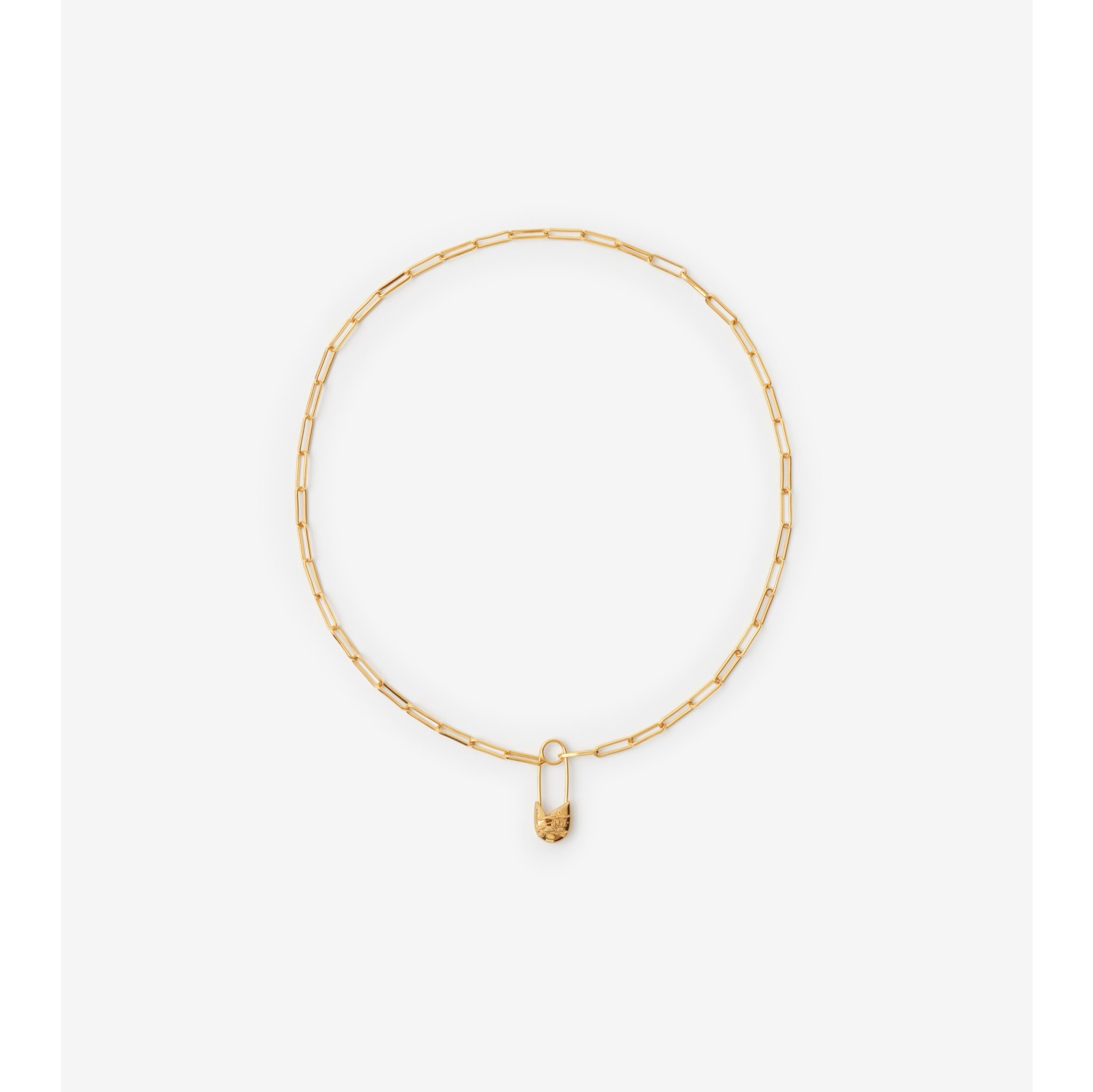 马术骑士徽标饰针项链