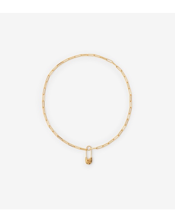 马术骑士徽标饰针项链