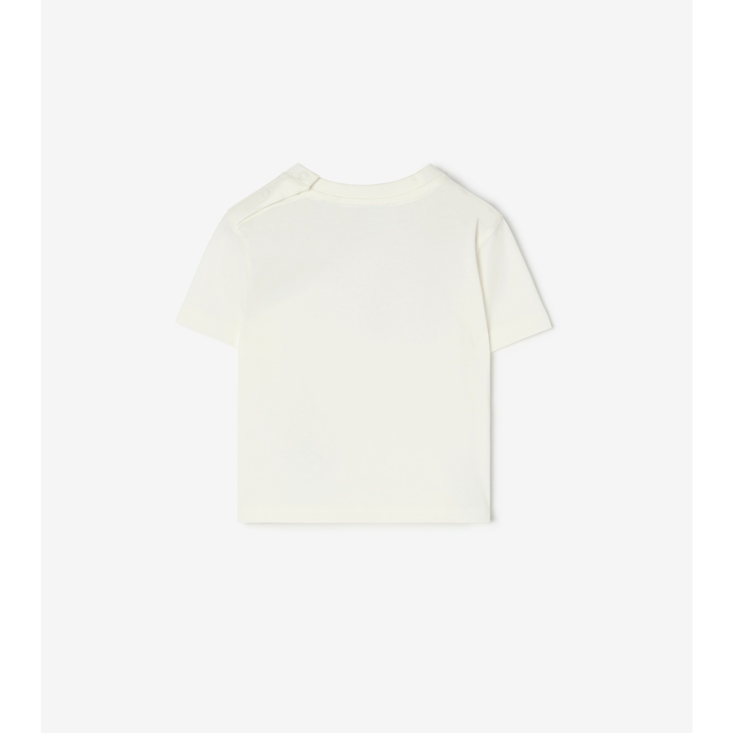 骑士印章棉质 T 恤衫