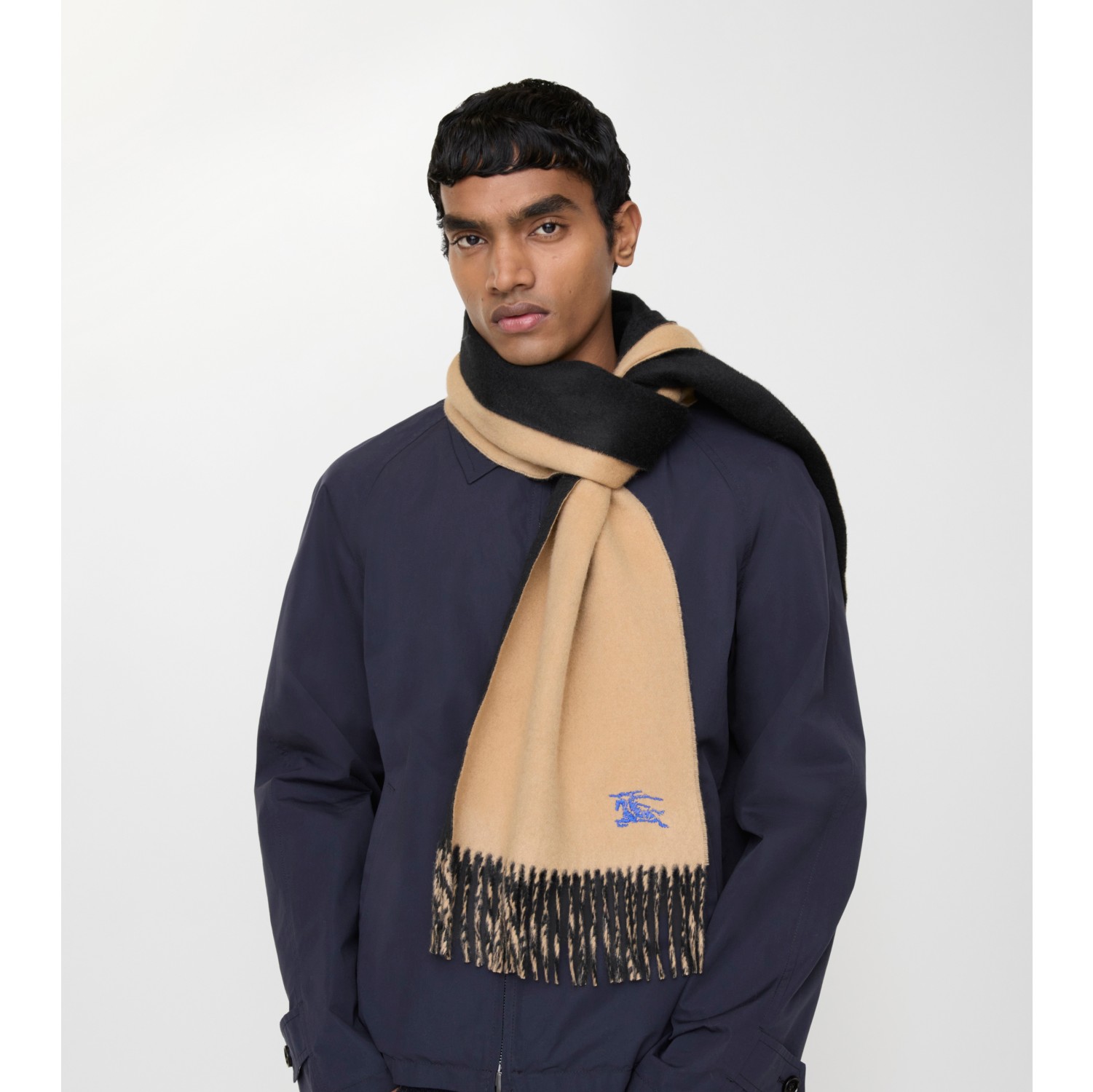 双面两用羊绒围巾