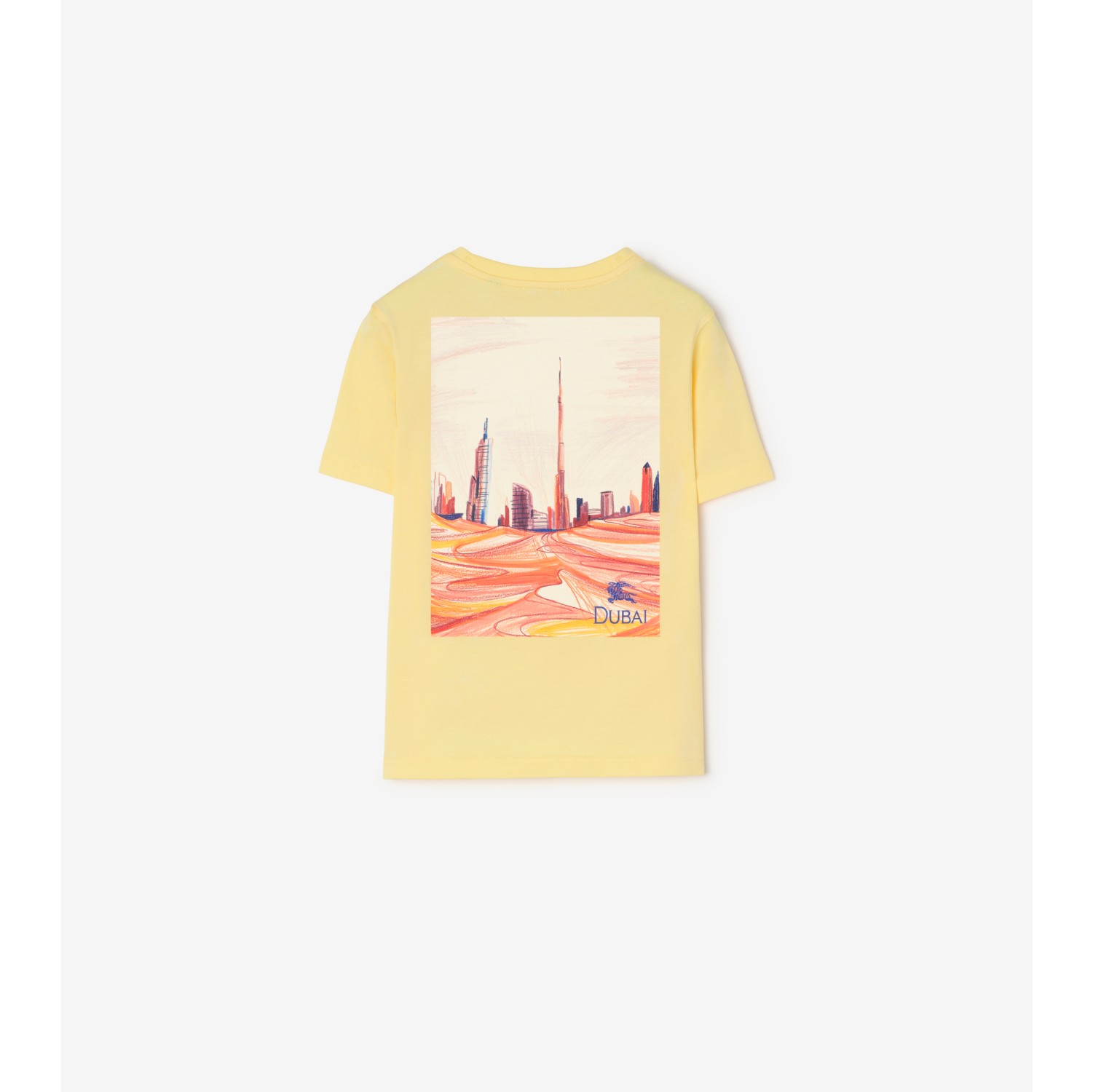 泰迪熊迪拜印花棉质 T 恤衫