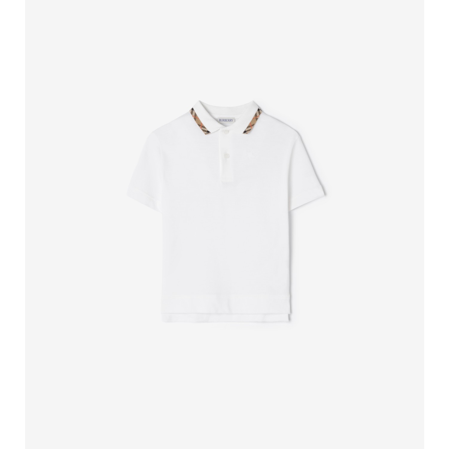 棉质珠地网眼布 Polo 衫