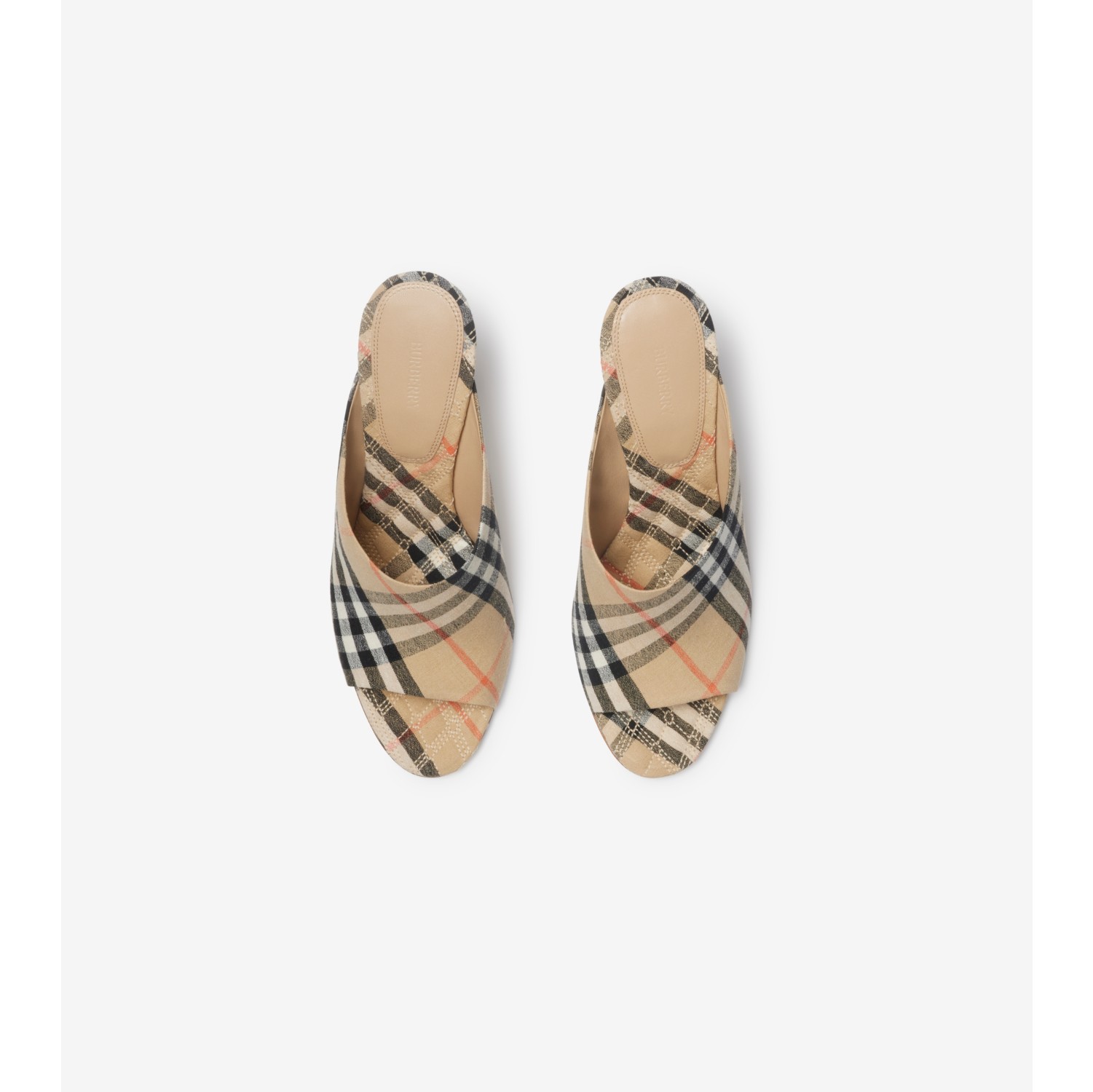 格纹 Mews 穆勒鞋