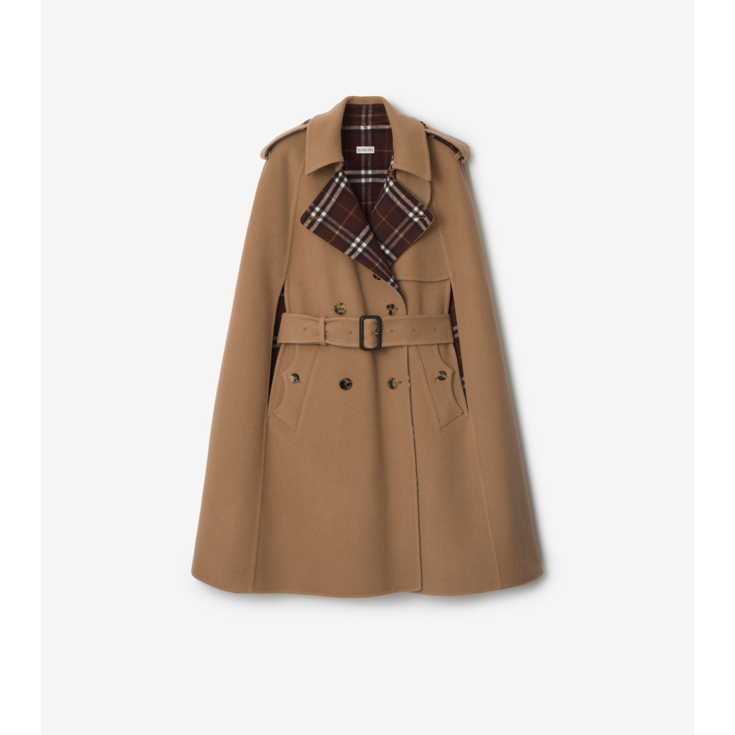 羊毛 Belmont Trench 斗篷