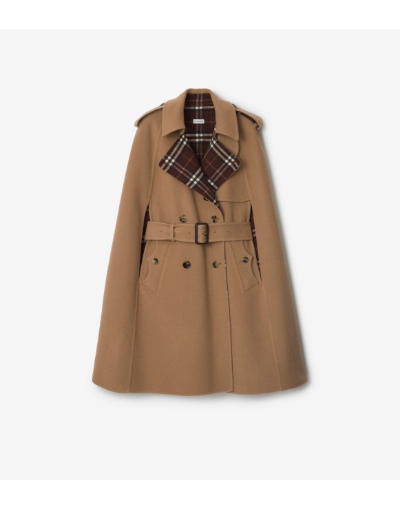 羊毛 Belmont Trench 斗篷