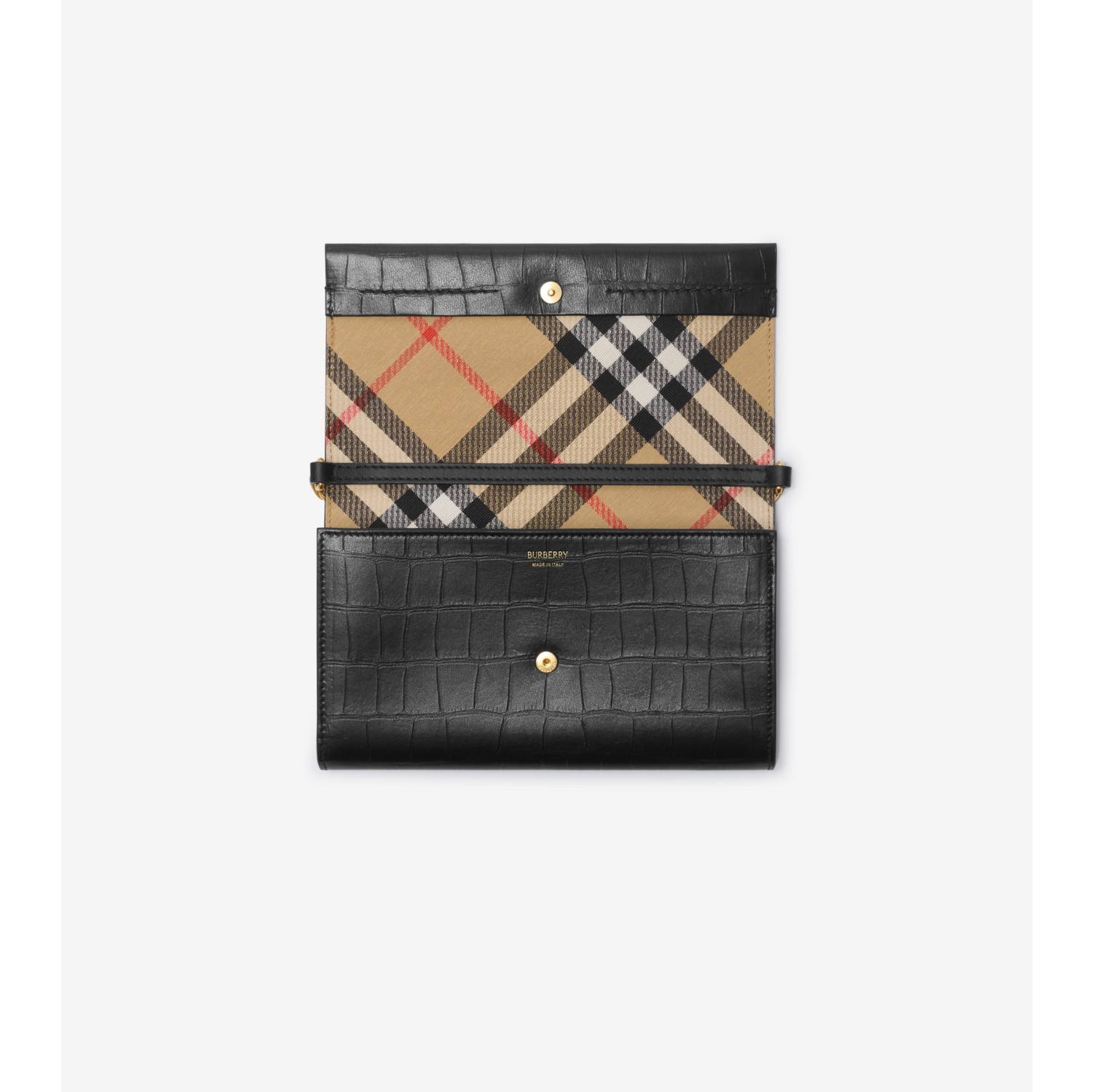 Cotswolds 链饰肩背带钱夹