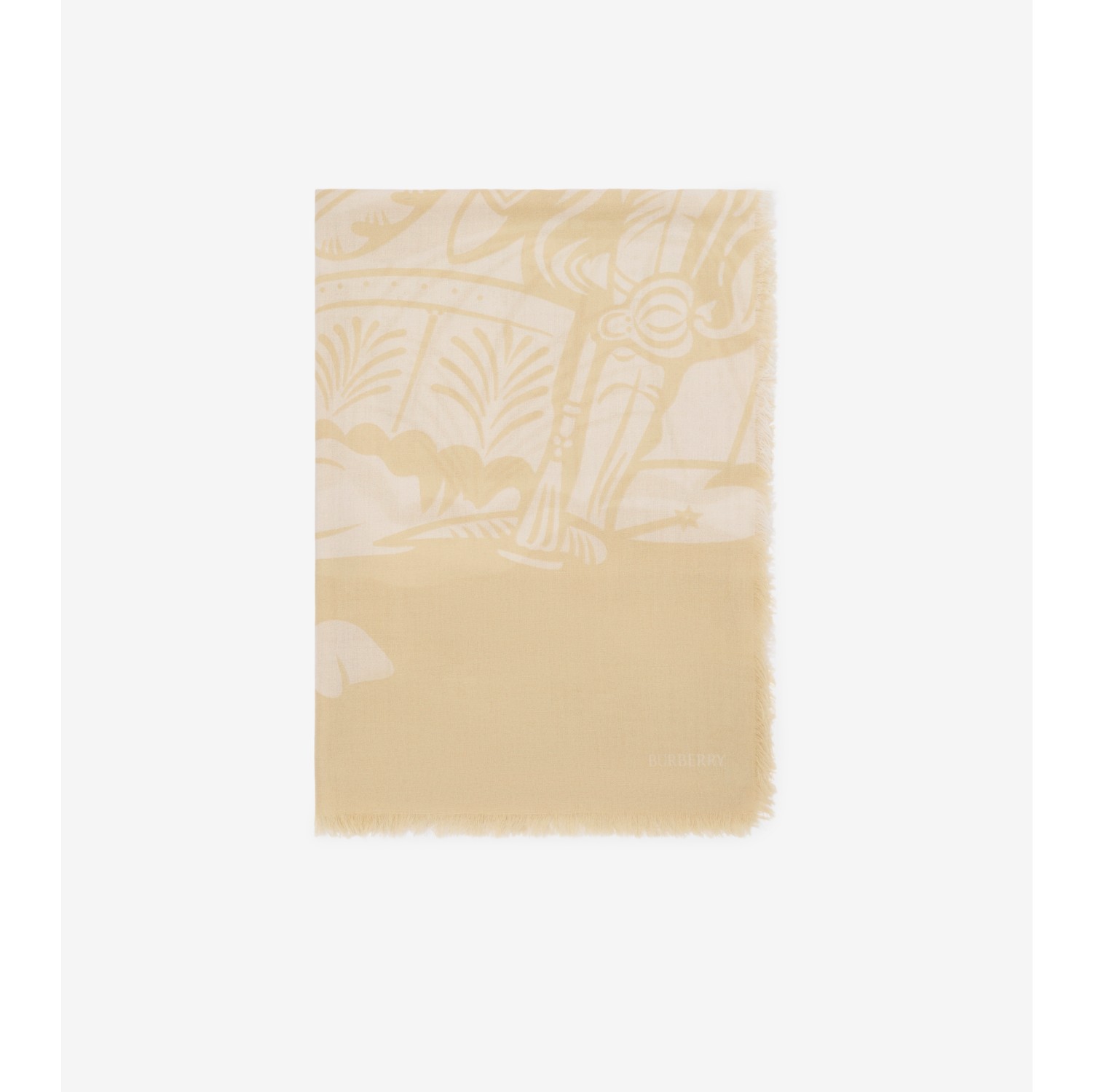 马术骑士徽标羊毛围巾