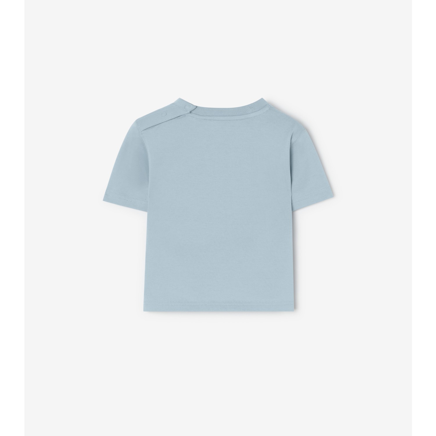 骑士印章棉质 T 恤衫